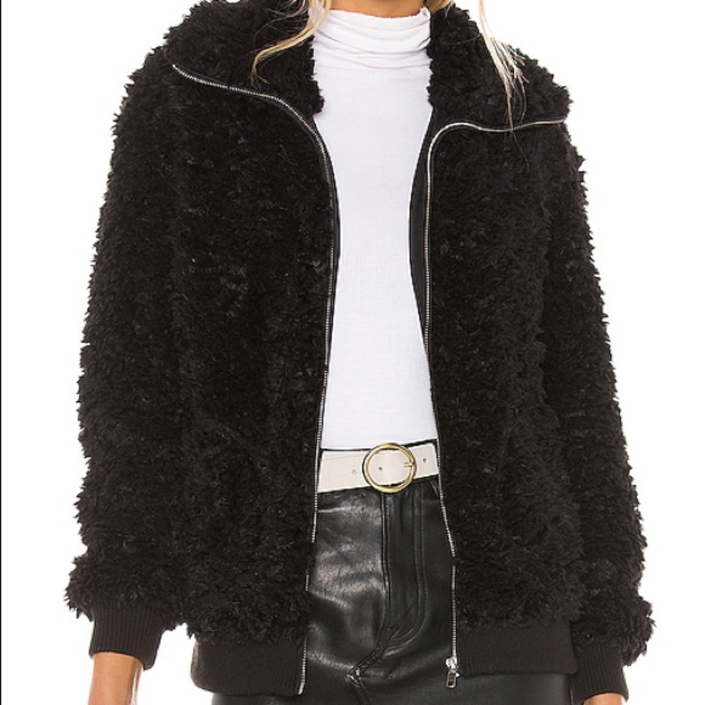 REVOLVE - TEDDY OR NOT BOMBER JACKET
